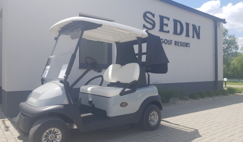 New golf cars at Sedin Golf Club